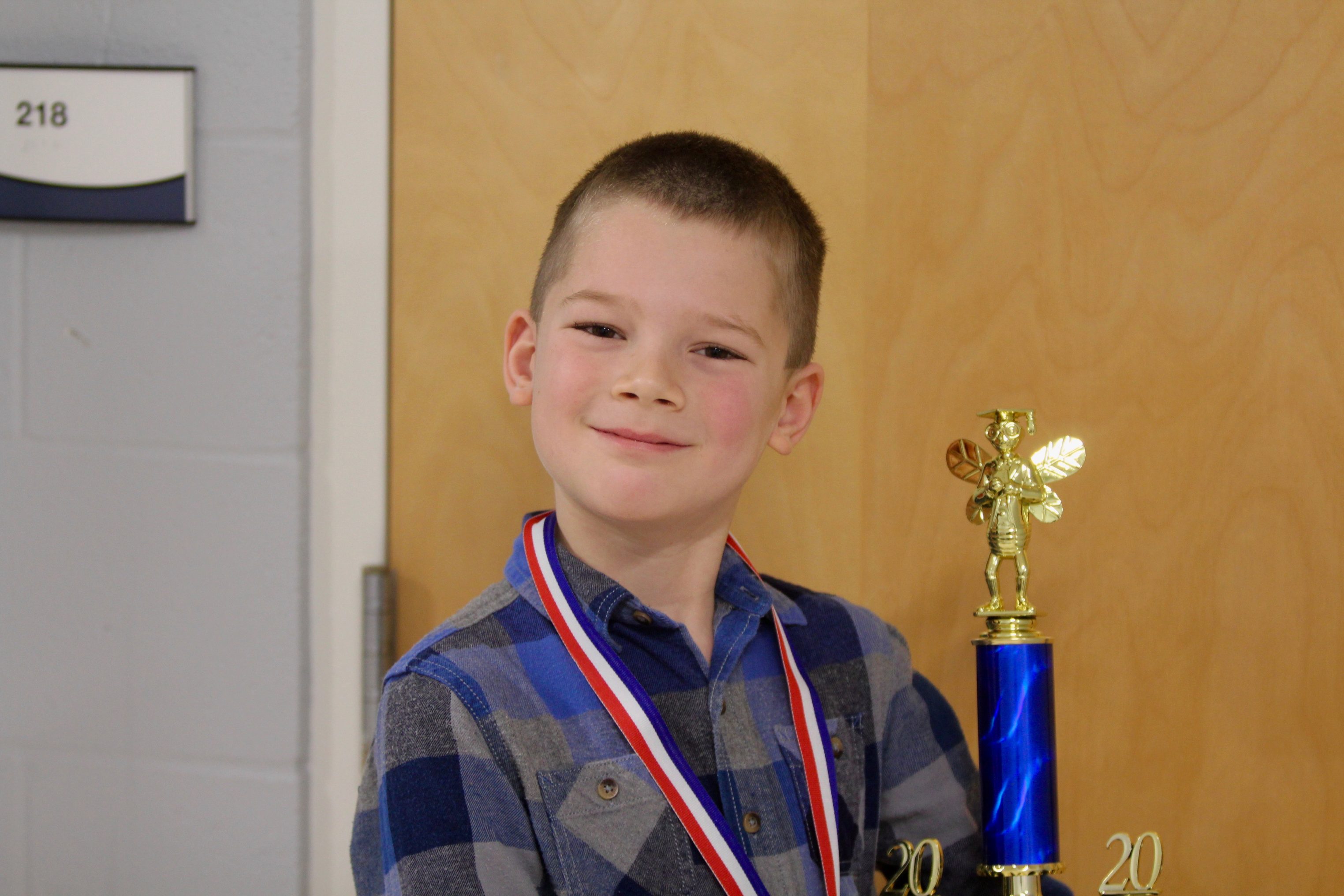 9yearold Deerfield student nerves, wins Douglas County